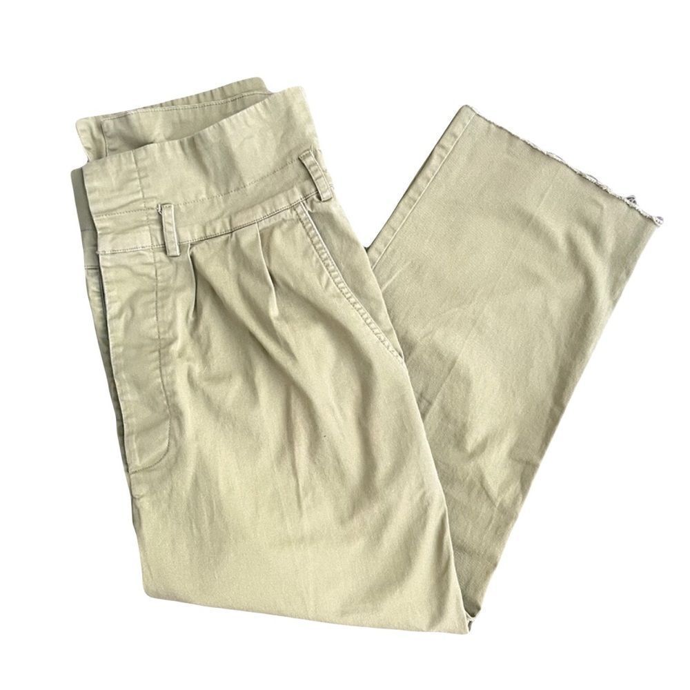 Current Air High Waist Green Pants